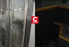 Corredor Morado: Bus con pasajeros fue atacado a pedradas