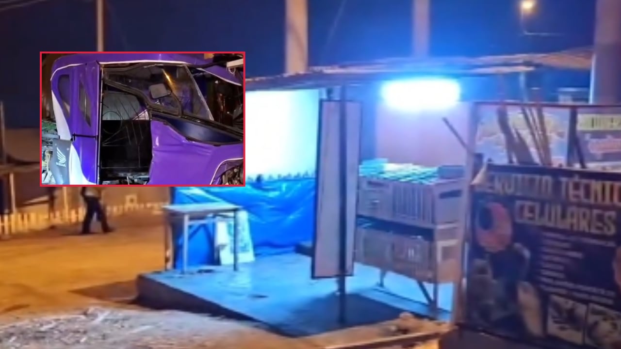Darwin Porro León intentó refugiarse en una lavandería mientras era perseguido por sujetos en motocicleta. Él recibió tres impactos de bala y una mujer de 21 años fue alcanzada en el brazo. (Imágenes de Exitosa Noticias)