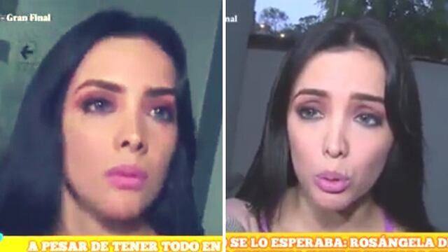 Rosángela Espinoza arremete contra 'Esto es Guerra' tras ser eliminada (VIDEO)