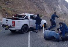 Tacna: Despiste deja heridos a trabajadores del Gobierno Regional en vía a Candarave