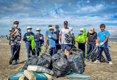 Pisco: “Marea limpia” retira 2.2 toneladas de residuos del litoral en Paracas