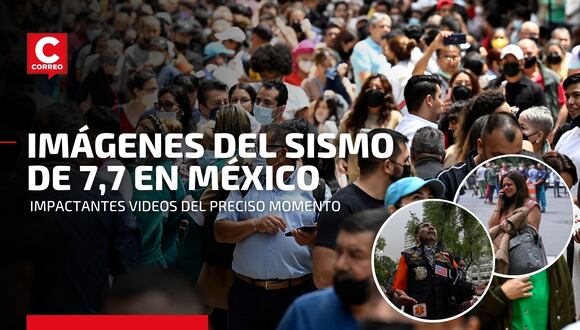 Fuerte sismo de 7,7 sacude el centro de México y deja al menos un muerto | VIDEOS
