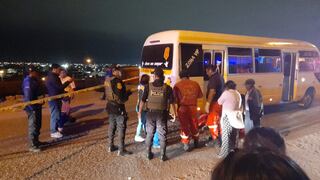 Vendedora de chicha muere aplastada por bus de la ruta 8 en Tacna
