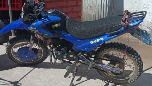Encuentran motocicleta robada en calles de Acobamba - Huancavelica
