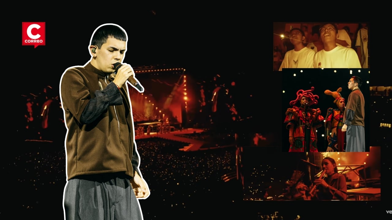 Milo J estrena video en vivo de “solifican12” tras éxitoso concierto en el Estadio Nacional de Lima. Composición: Diario Correo.