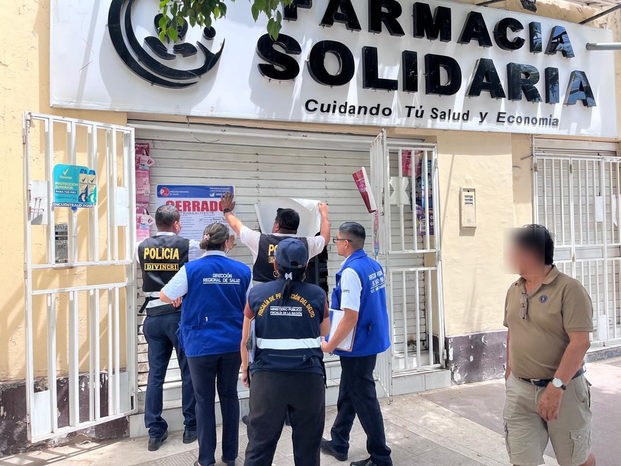 Inspeccionan boticas en Piura, Castilla y Tambogrande
