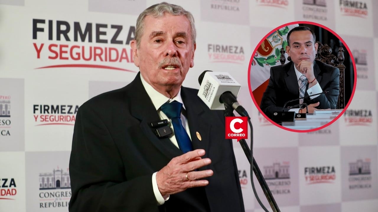 Rospigliosi confirma que censura a Jerí se discutirá mañana pero vacancia quedará fuera de agenda. Composición: Diario Correo.