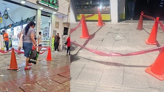 Avenida Balta de Chiclayo se hunde otra vez: obra de Gasco presenta graves fallas