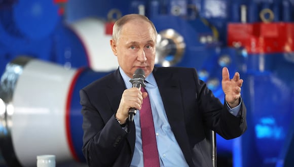 El presidente de Rusia, Vladimir Putin. (Foto de Alexander RYUMIN / POOL / AFP)