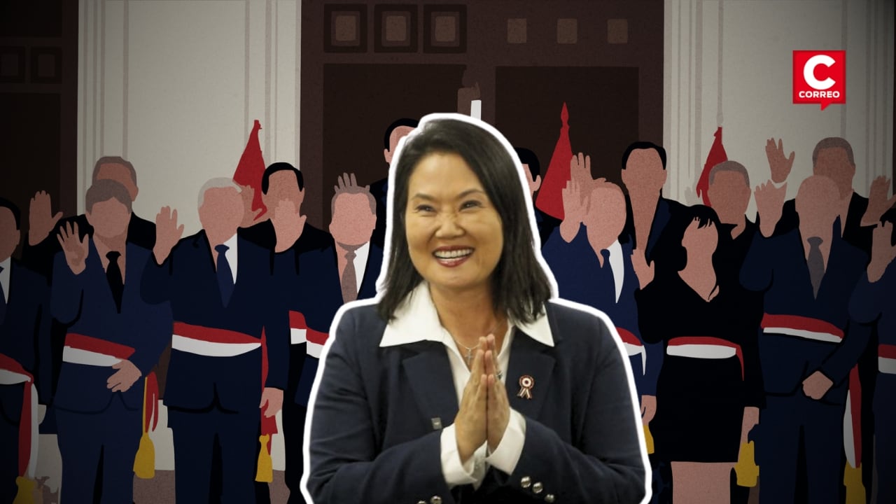 Keiko Fujimori designa equipos sectoriales para iniciar la transferencia en cada ministerio. Composición: Diario Correo.