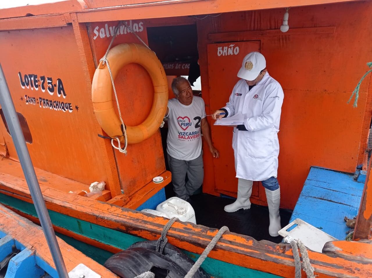 Realizan monitoreos ambientales a concesiones acuícolas de la bahía de Sechura