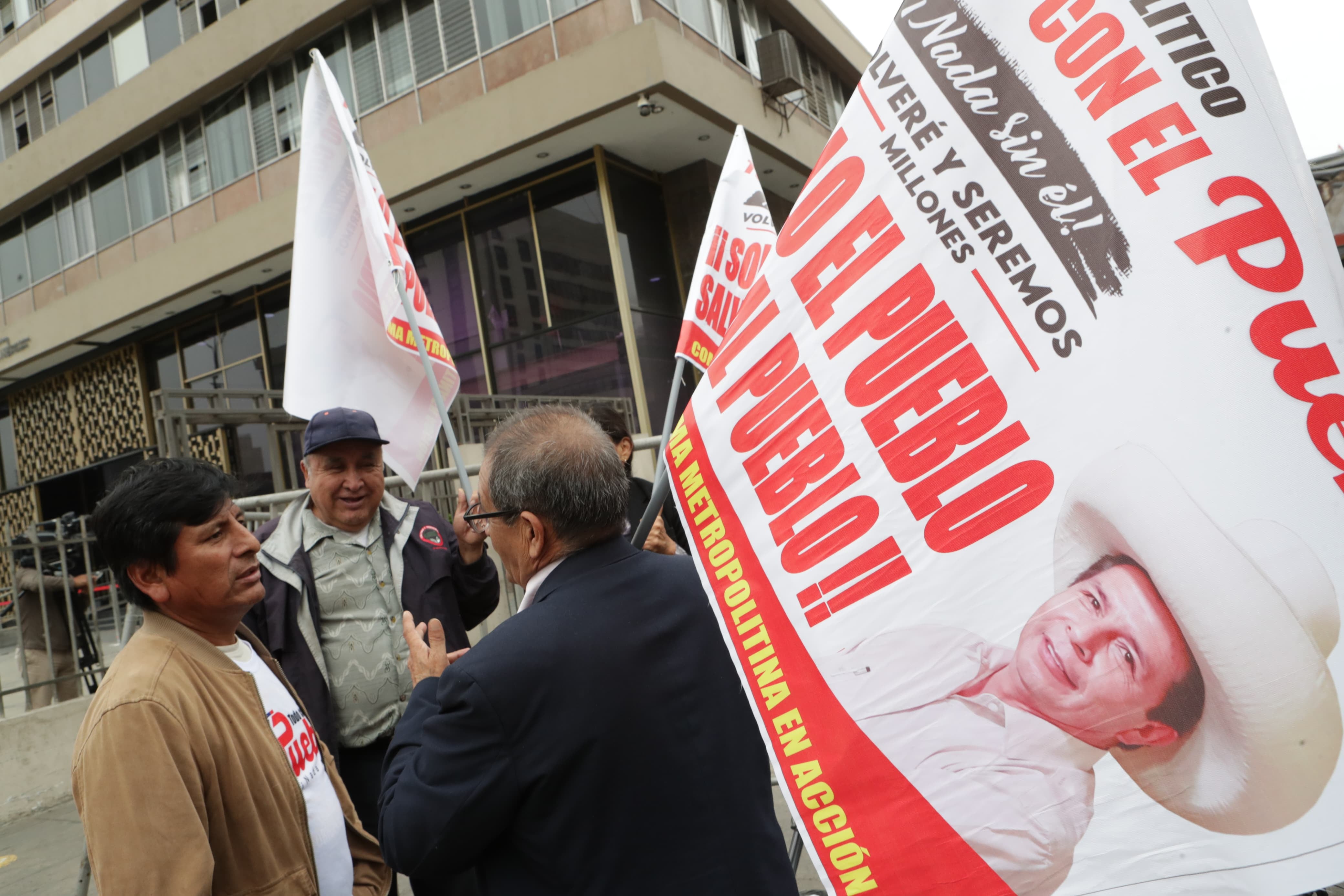 El partido de Pedro Castillo, Todo con el Pueblo, irá solo a las Elecciones Regionales y Municipales 2026. Foto: GEC.