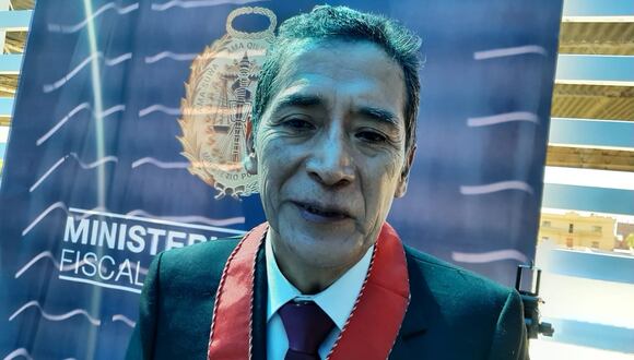 Presidente de la Junta de Fiscales Superiores de Arequipa, Ciro Alejo Manzano. (Foto: GEC)