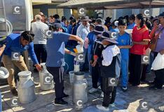 Ganaderos del distrito de Majes regalan leche a colegios y ollas comunes