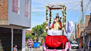Tacna: Virgen de Chapi recorrió las calles sin fieles