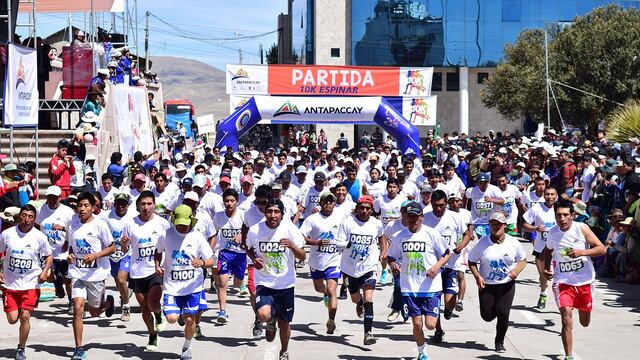 La IV Competencia Espinar 10K reúne a los mejores atletas de Cusco