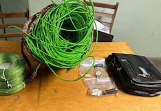 Trujillo: Intervienen a cinco hombres con material explosivo