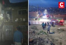 Huancayo: Incendio consume vivienda de material rústico