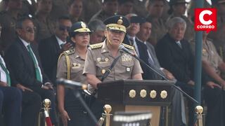 Comandante general de la PNP Víctor Zanabria en proceso para pasar al retiro