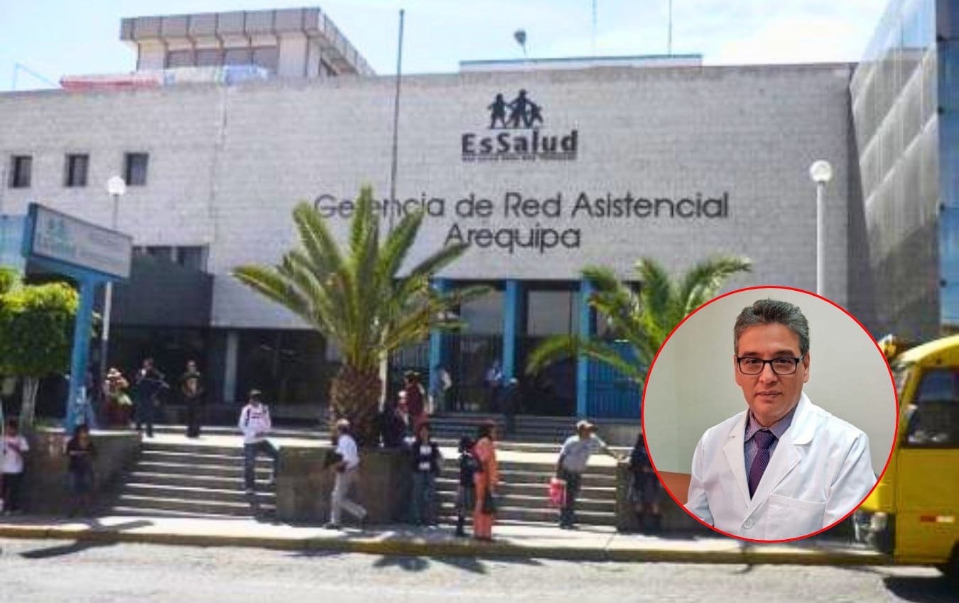 Pedro Torres Eguiluz asume la Gerencia de la Red Asistencial Arequipa. Foto: Composición GEC.