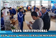 Pisco: estudiantes del Miguel Grau Seminario demuestran su creatividad en “crea y emprende”
