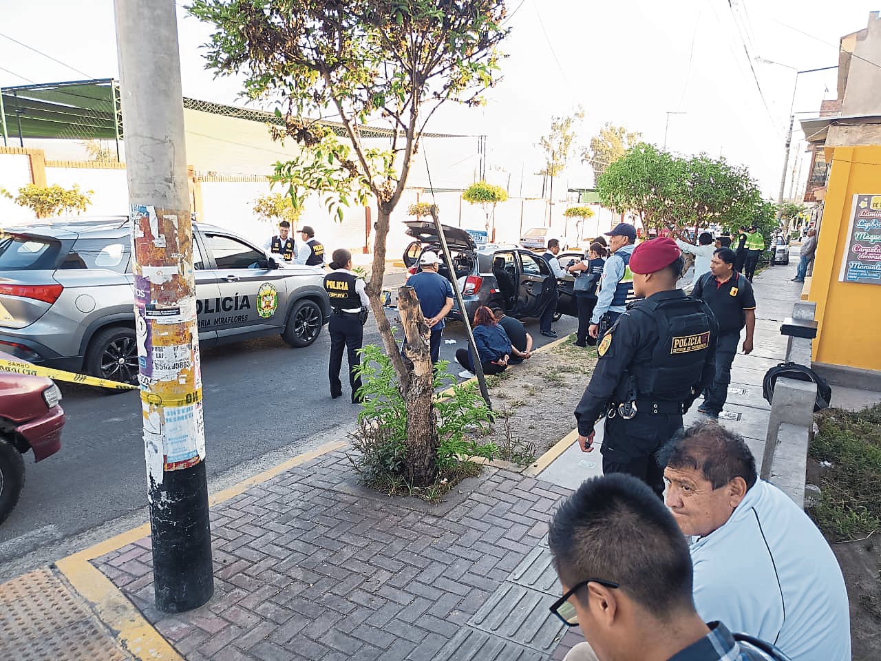 Intervención policial en Arequipa. Foto: GEC archivo.