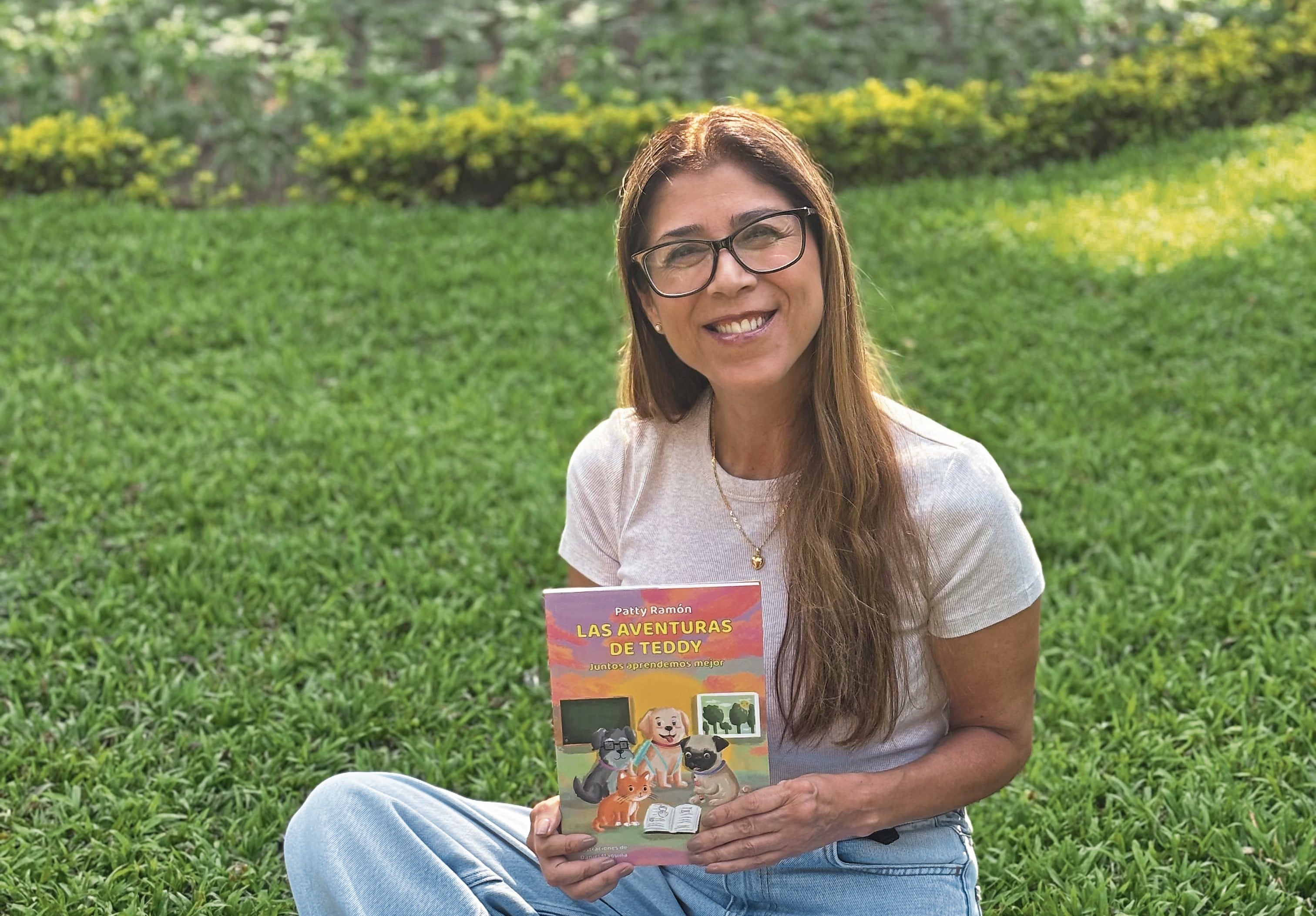 Patricia Ramón, autora de la saga infantil Las aventuras de Teddy (Foto: Cortesía)