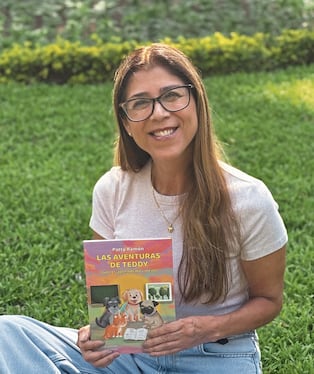 Patricia Ramón, autora de la saga infantil Las aventuras de Teddy (Foto: Cortesía)