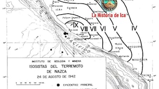 Nasca conmemoró 84 años de uno de sus peores terremotos de hasta magnitud 8.4
