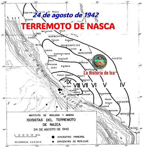 Nasca conmemoró 84 años de uno de sus peores terremotos de hasta magnitud 8.4