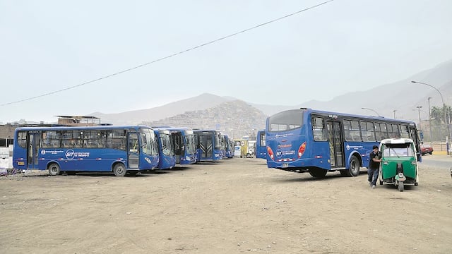 Corredor Azul: Buses invaden terreno del Rímac
