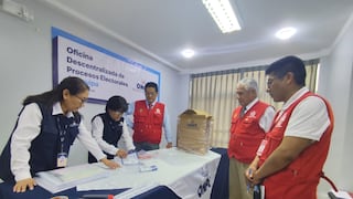ODPE Arequipa y Caylloma verifican material electoral para las Elecciones Regionales y Municipales 2026