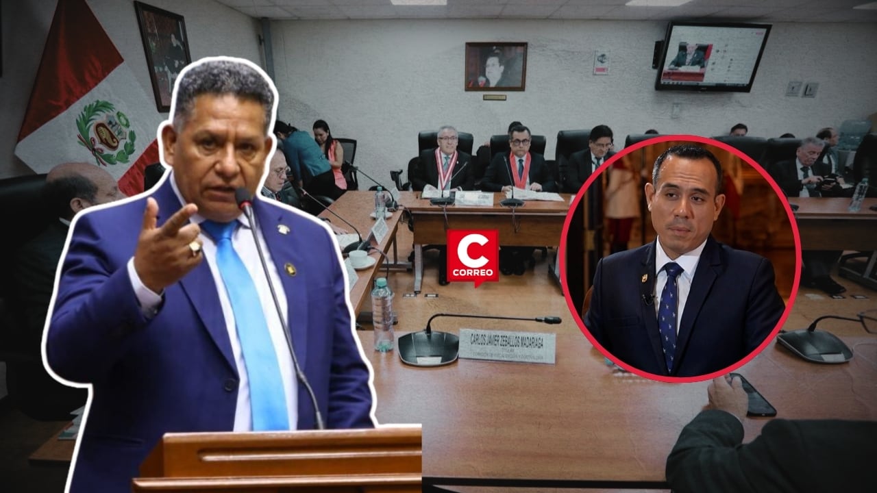 Esdras Medina exhorta a José Jerí aclarar reunión informal con empresario chino: “No me convence”. Composición: Diario Correo.