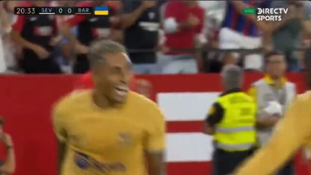 Barcelona vs. Sevilla: Raphinha convierte el gol del 1-0 para los catalanes en LaLiga (VIDEO)