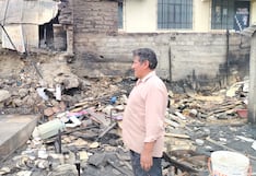 Arequipa: Incendio en Mariano Melgar deja en la calle a carpintero marcado por tragedia familiar (VIDEO)