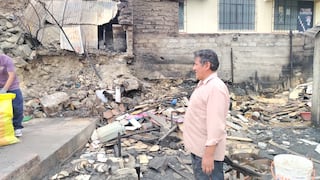 Arequipa: Incendio en Mariano Melgar deja en la calle a carpintero marcado por tragedia familiar (VIDEO)