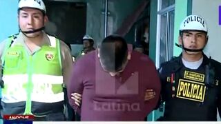 Policía capturó a ladrón de camioneta tras persecución en la vía Evitamiento (VIDEO)