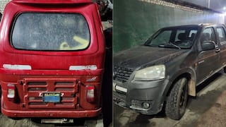 Chincha: policía recupera dos vehículos robados durante operativo en UPIS-Palermo