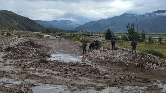 Arequipa: Huaico afecta viviendas y terrenos de cultivos de Chilcaymarca 