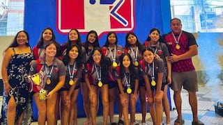 Club Draga de Arequipa es campeón del Clausura Sub-16 de polo acuático