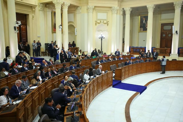 Senado aprueba con 35 votos facultades legislativas al Gobierno por 90 días (Foto: Antonio Melgarejo/GEC)