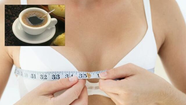 Mujeres que toman café tienden a reducir sus senos