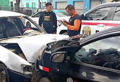 Tres escolares y un taxista resultan heridos tras accidente de tránsito en Trujillo (VIDEO)
