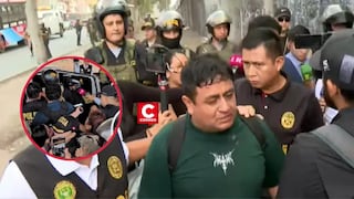 SMP: PNP detiene a chofer de ‘El Rápido’ y transportistas denuncian abuso durante movilización pacífica