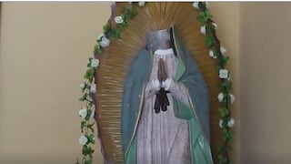 Población indignada por hallazgo de imagen de la Virgen de Guadalupe sin cabeza (VIDEO)
