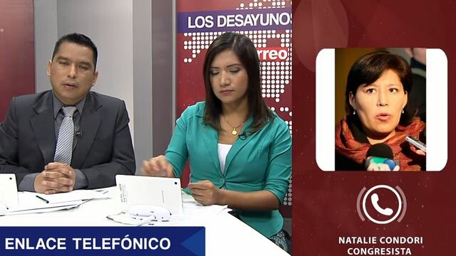 ​Defensor del Pueblo:  Natalie Condori dice que alistan elección pero espera que les alcance el tiempo