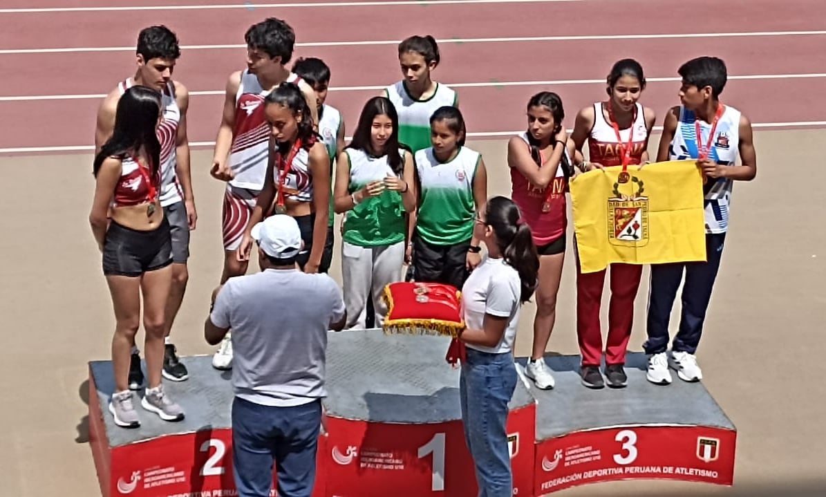 Adolescentes dejaron en alto el nombre de Tacna en último nacional de atletismo en Lima