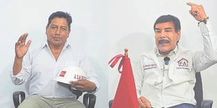 Alfredo Zegarra y Jenry Huisa quieren gobernar Arequipa. Foto: Composición GEC.