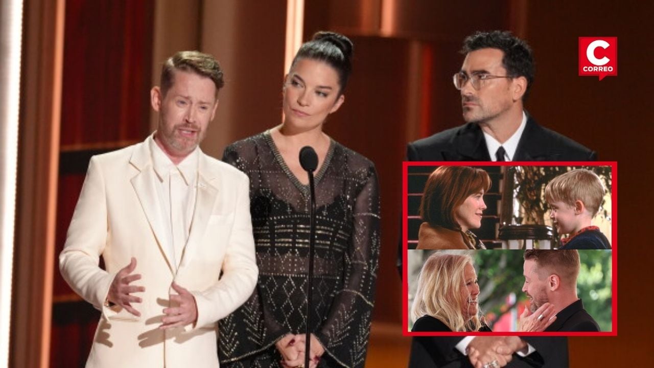 Macaulay Culkin recuerda a Catherine O’Hara en los Emmy 2026: “Ella era mi madre y la madre de todos”. Composición: Diario Correo.