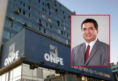 ONPE: Carlos Loyola logra la nota más alta y continúa concursando para dirigir la institución